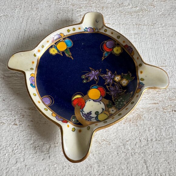 Vintage Royal Cauldon Mayfair 1774 England Dish Ashtray - Picture 7 of 9